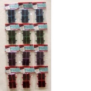 12 Packs of Studio18 Mini Wooden Chalkboard Clips (total 48 clips)